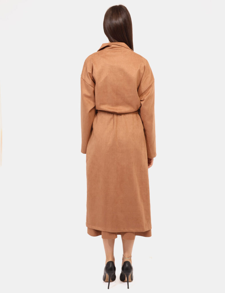 Cappotto Rue De Clerie Marrone