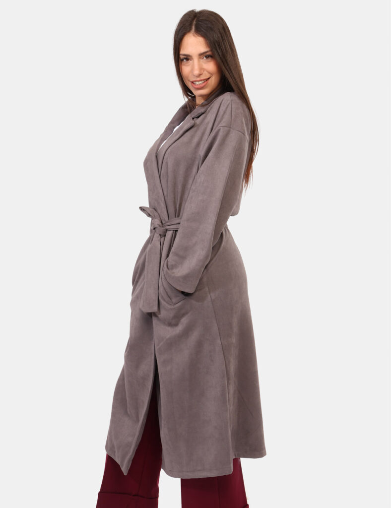Cappotto Rue De Clerie Grigio