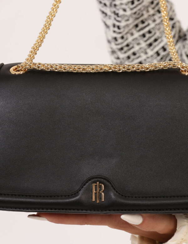 Borsa Fracomina Nero - L’articolo appartiene al campionario esclusivo di stagione: pezzo unico.Cod. art. FB25WB6001P41101 M