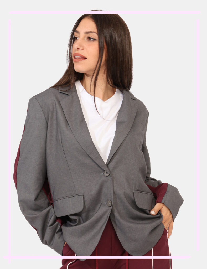 Blazer Fracomina scontato - Blazer Fracomina Grigio Taglia S