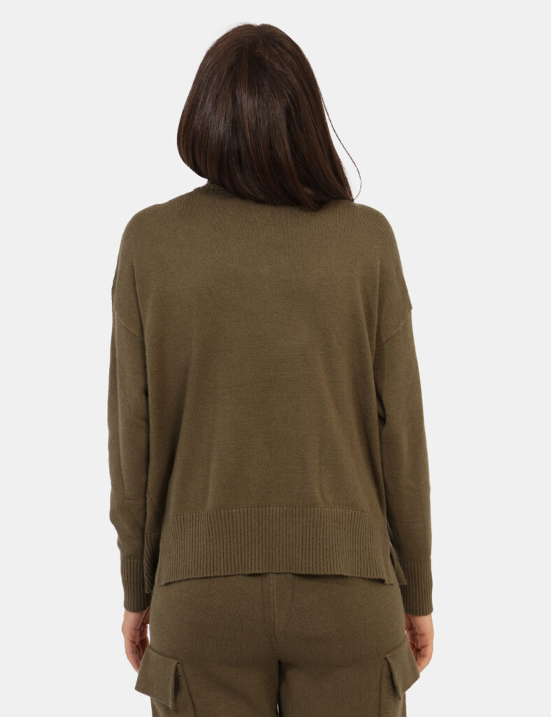 Maglia scontata - Maglione Fracomina Verde Taglia S