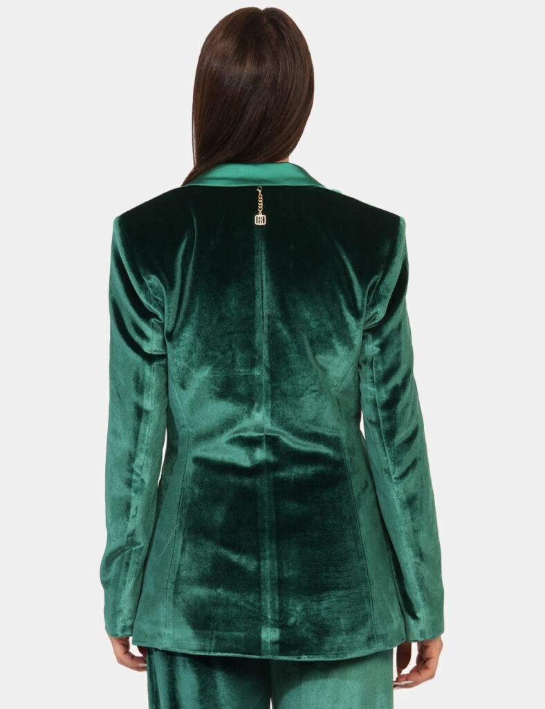 Blazer Fracomina scontato - Blazer Fracomina Verde Taglia S