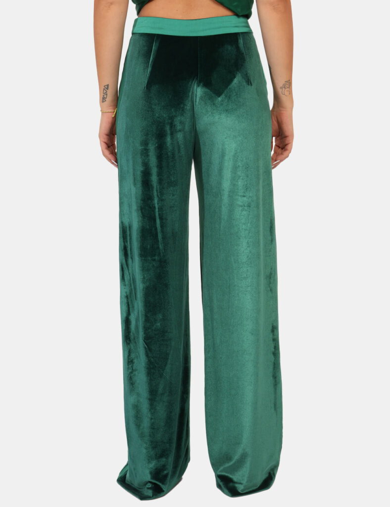 Fracomina outlet - Pantalone Fracomina Verde Taglia 42