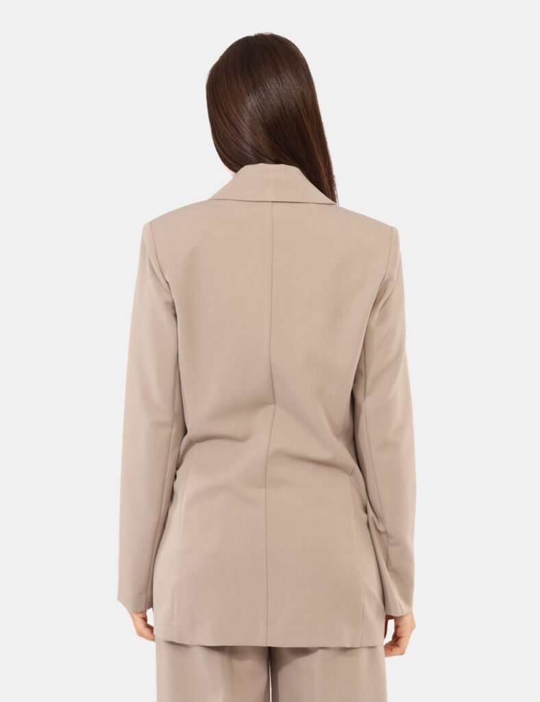 Abbigliamento donna scontato - Blazer Materica Grigio