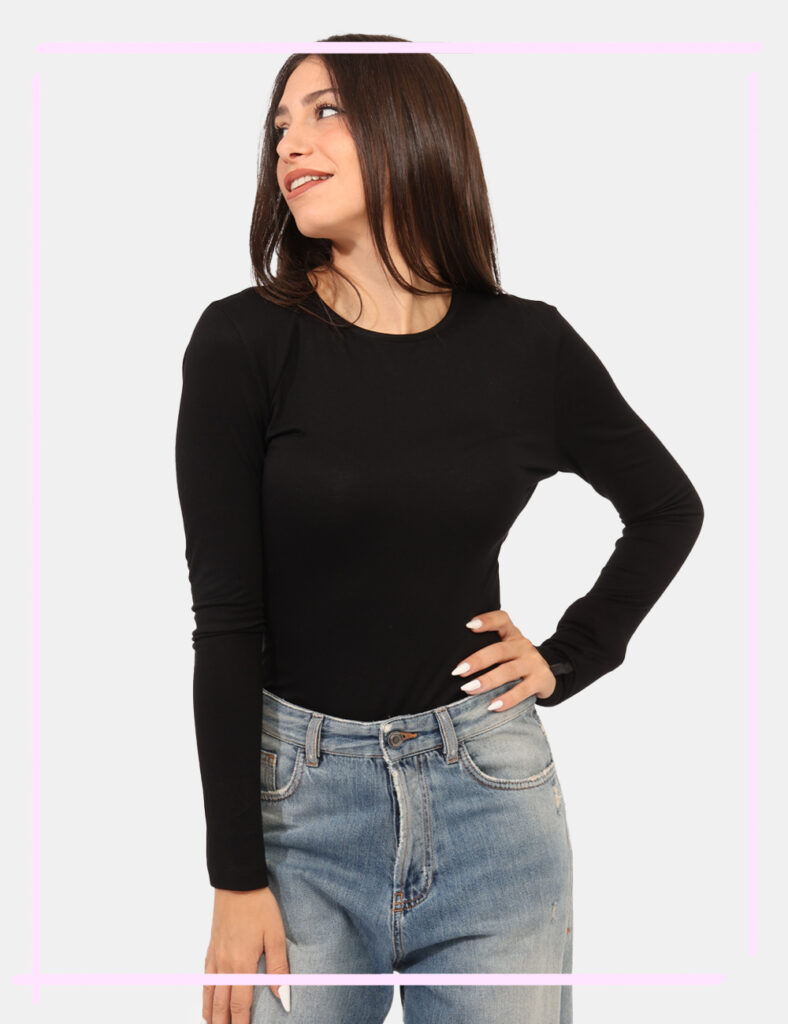 Abbigliamento donna scontato - Body Hinnominate Nero Taglia S