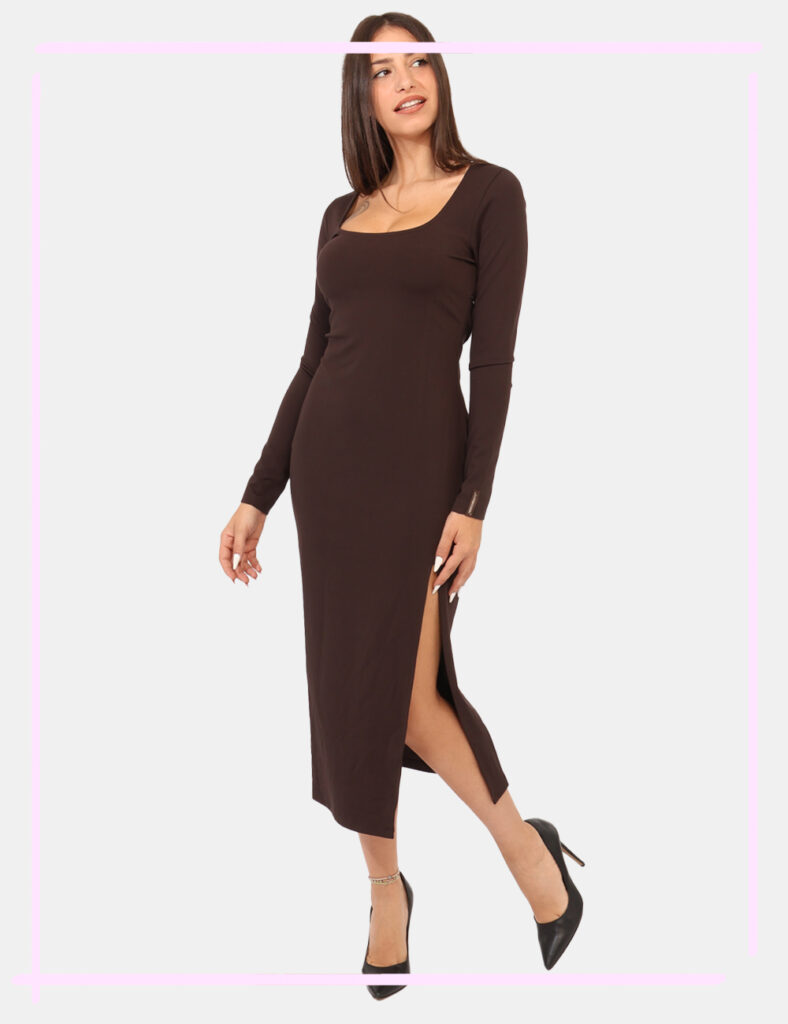 Abbigliamento donna scontato - Vestito Hinnominate Marrone Taglia S