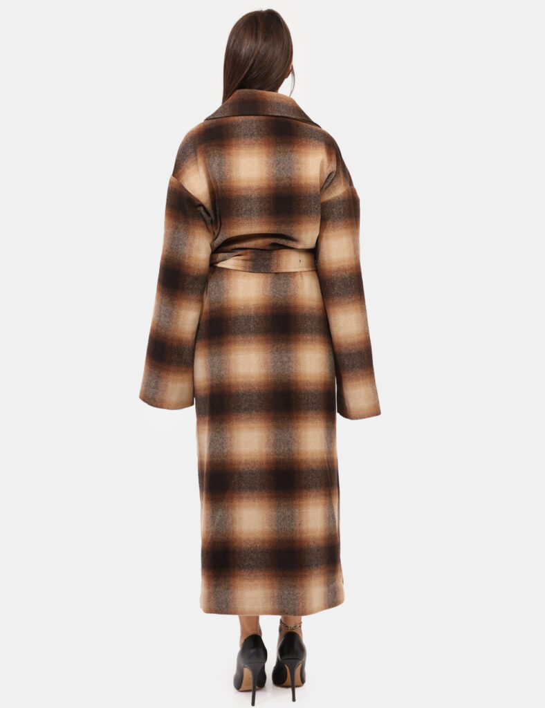 Abbigliamento donna scontato - Cappotto Hinnominate Marrone Taglia S