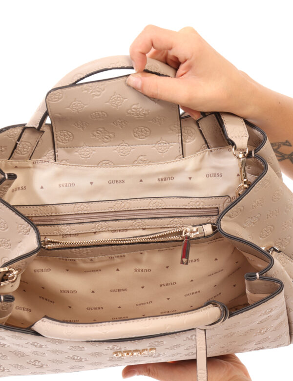 Borsa Guess Beige - L’articolo appartiene al campionario esclusivo di stagione: pezzo unico.Cod. art. HWPD9665070 FA CAVi ri