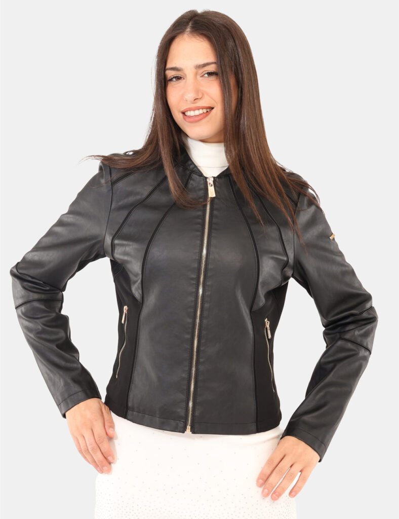 Abbigliamento donna scontato - Giacca Yes Zee Nero
