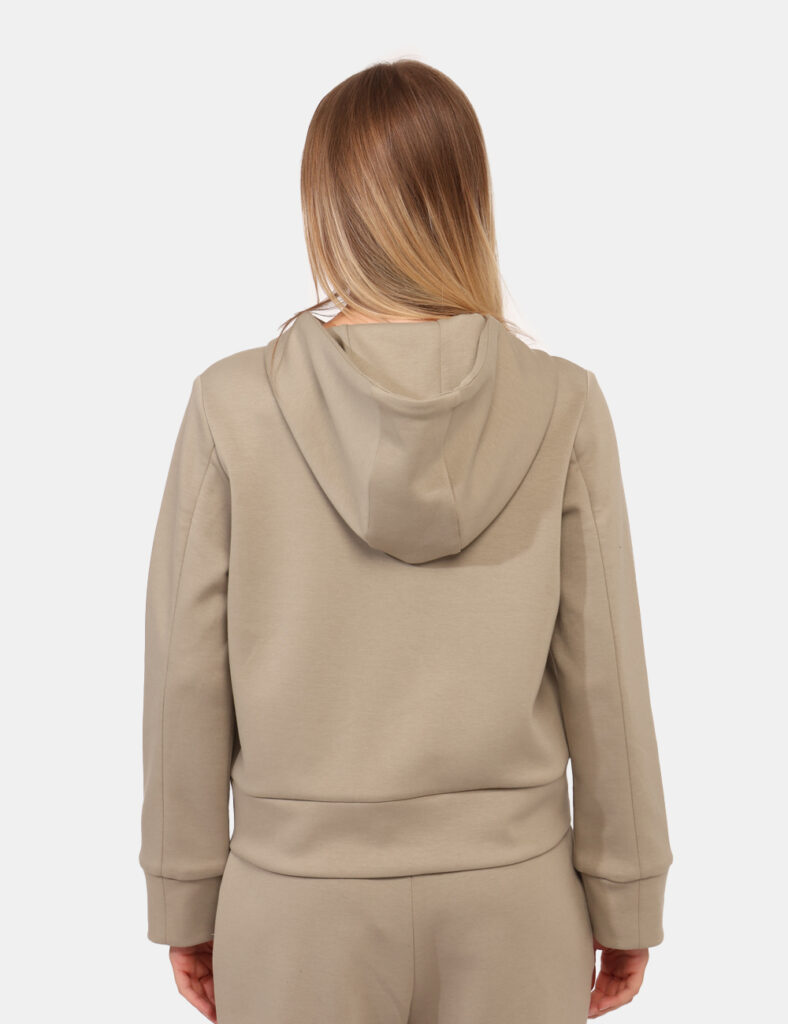 Felpa K-Way Verde Taglia S