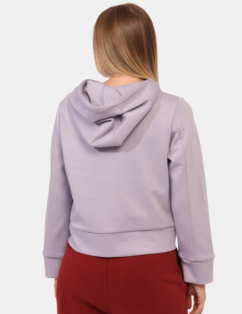 Felpa K-Way Viola Taglia S