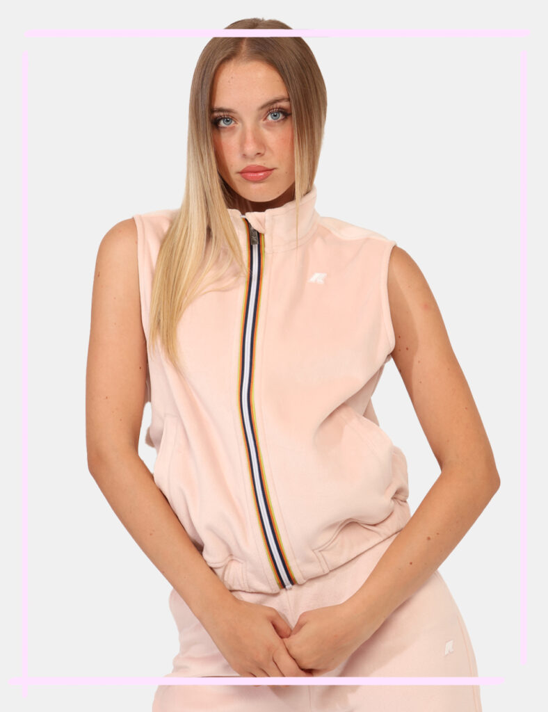 Gilet K-Way Rosa Taglia S