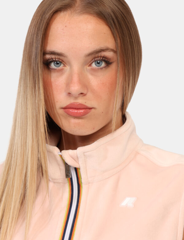 Gilet K-Way Rosa Taglia S - L’articolo appartiene al campionario esclusivo di stagione: pezzo unico.Cod. art. K3132LW PN CAV