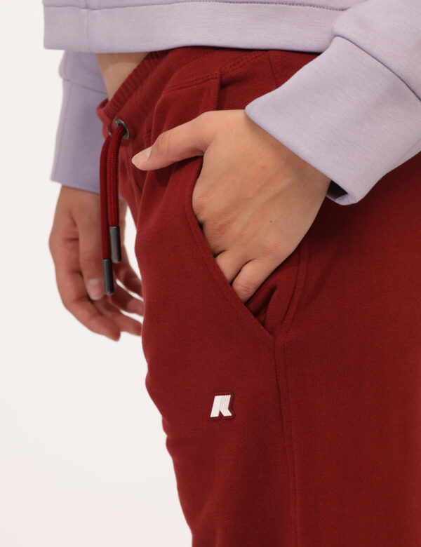 Pantaloni K-Way Bordeaux Taglia S - L’articolo appartiene al campionario esclusivo di stagione: pezzo unico.Cod. art. K4131L