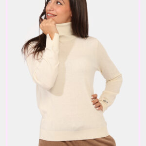 Maglione Sun68 Bianco Taglia S - L’articolo appartiene al campionario esclusivo di stagione: pezzo unico.Cod. art. K45202 SU