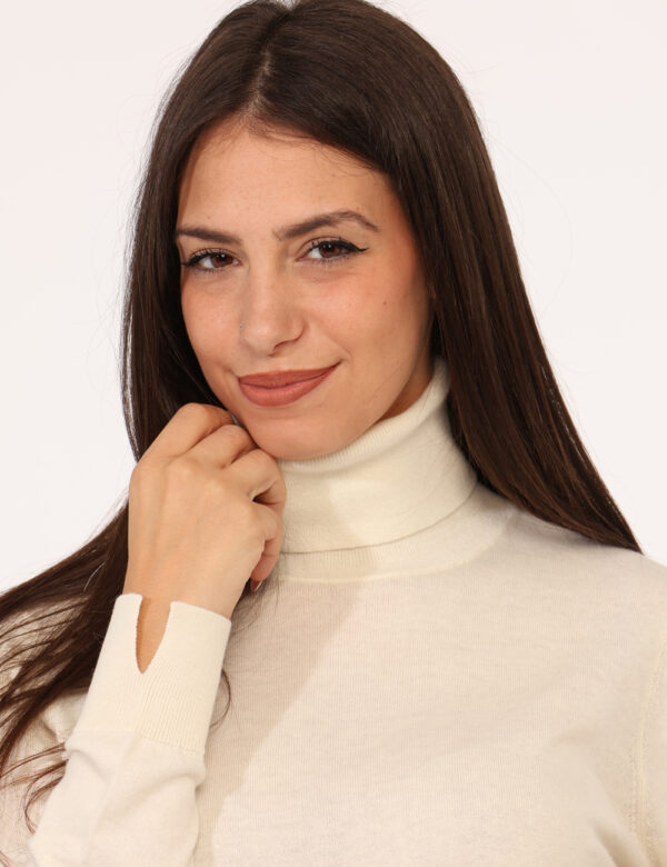 Maglione Sun68 Bianco Taglia S - L’articolo appartiene al campionario esclusivo di stagione: pezzo unico.Cod. art. K45202 SU