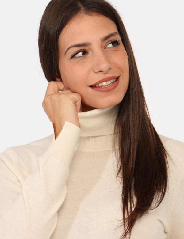Maglione Sun68 Bianco Taglia S - L’articolo appartiene al campionario esclusivo di stagione: pezzo unico.Cod. art. K45202 SU