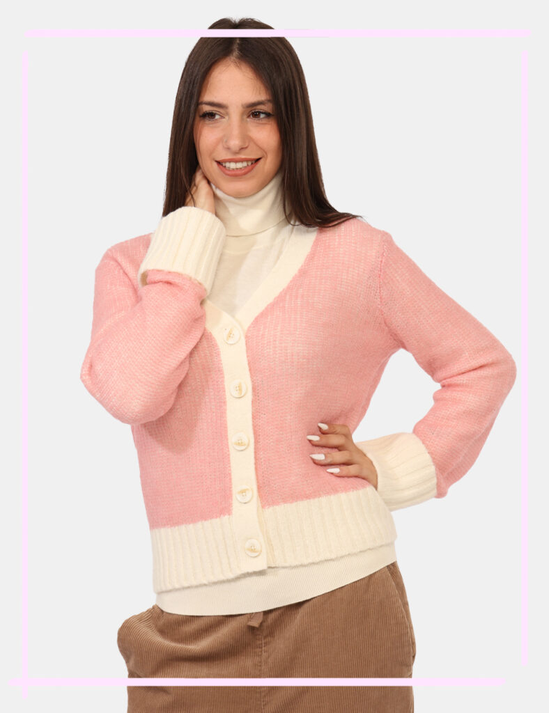 Abbigliamento donna scontato - Maglione Sun68 Rosa Taglia S