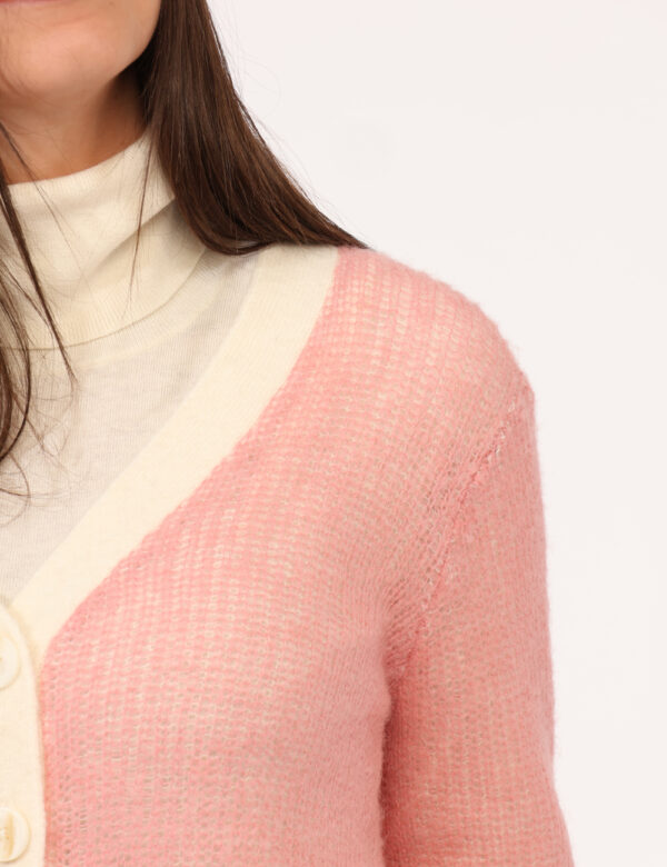 Maglione Sun68 Rosa Taglia S - L’articolo appartiene al campionario esclusivo di stagione: pezzo unico.Cod. art. K45219 SU C
