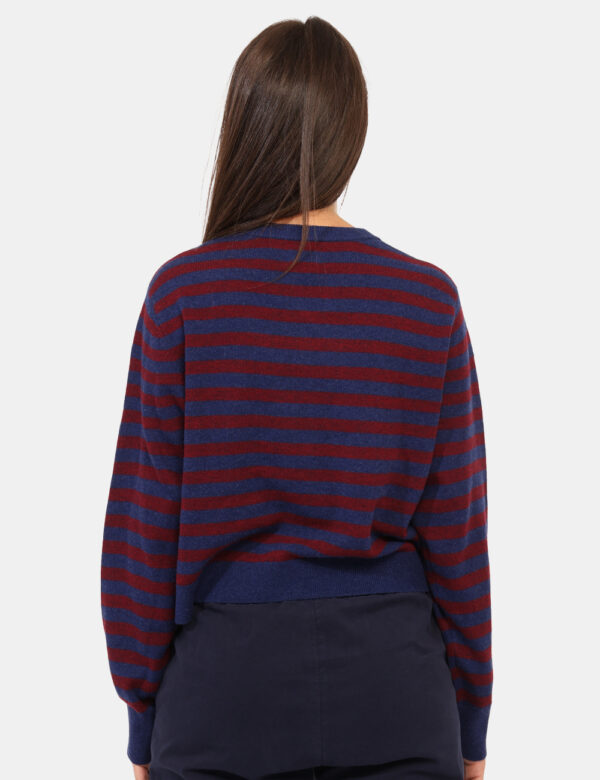 Maglione Sun68 Blu Taglie S - L’articolo appartiene al campionario esclusivo di stagione: pezzo unico.Cod. art. K45258 SU CA
