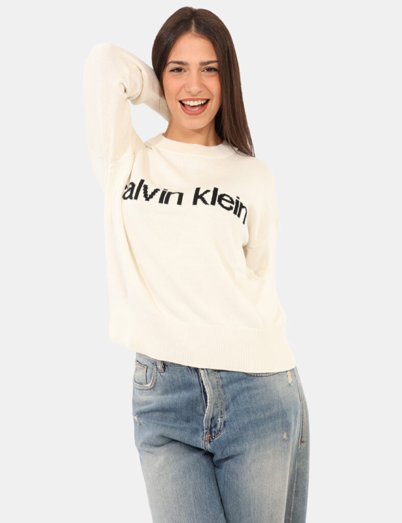 Maglione Calvin Klein Bianco