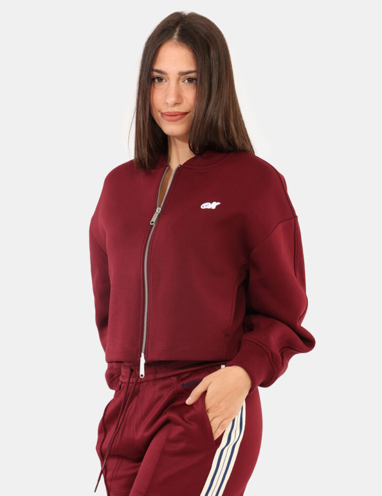 Abbigliamento donna scontato - Felpa Calvin Klein Bordeaux