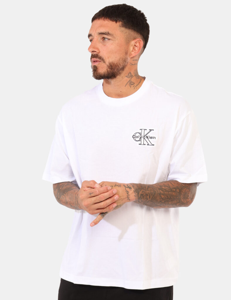 T-shirt Calvin Klein Bianco