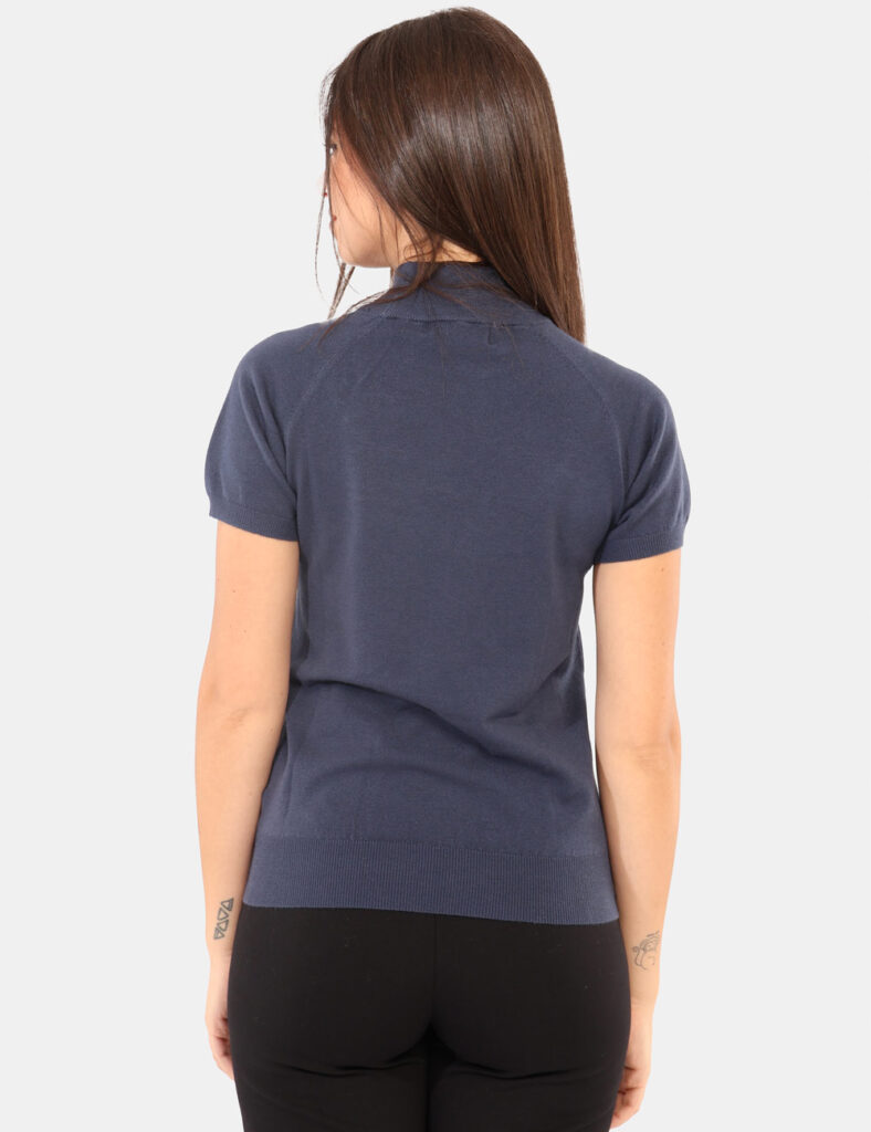 Abbigliamento donna scontato - Maglia Yes Zee Blu