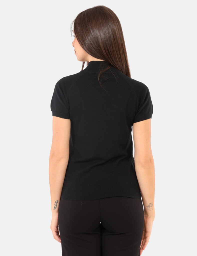 Abbigliamento donna scontato - Maglia Yes Zee Nero
