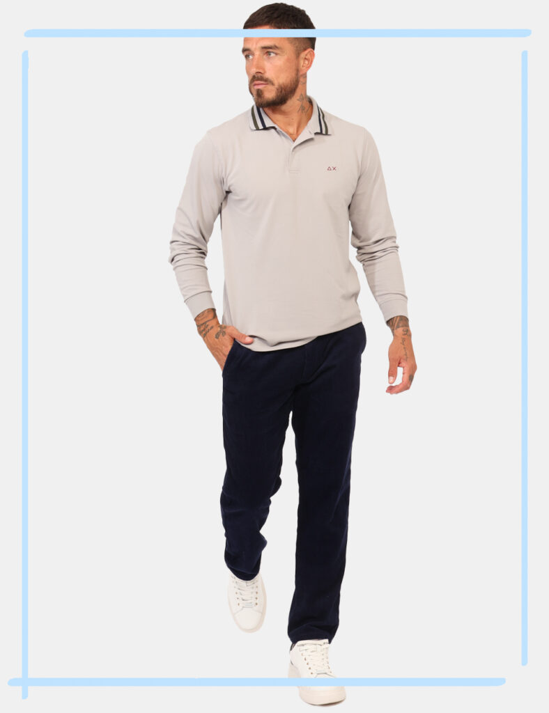Pantalone Sun68 Blu Taglia L