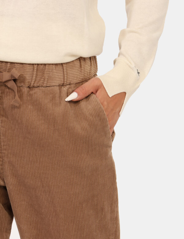 Pantalone Sun68 Marrone Taglia S - L’articolo appartiene al campionario esclusivo di stagione: pezzo unico.Cod. art. P45205
