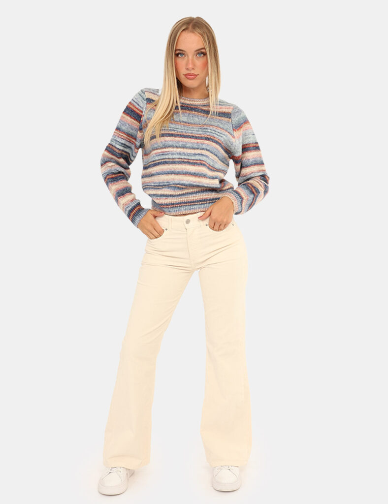 Abbigliamento donna scontato - Pantaloni Pepe Jeans Panna