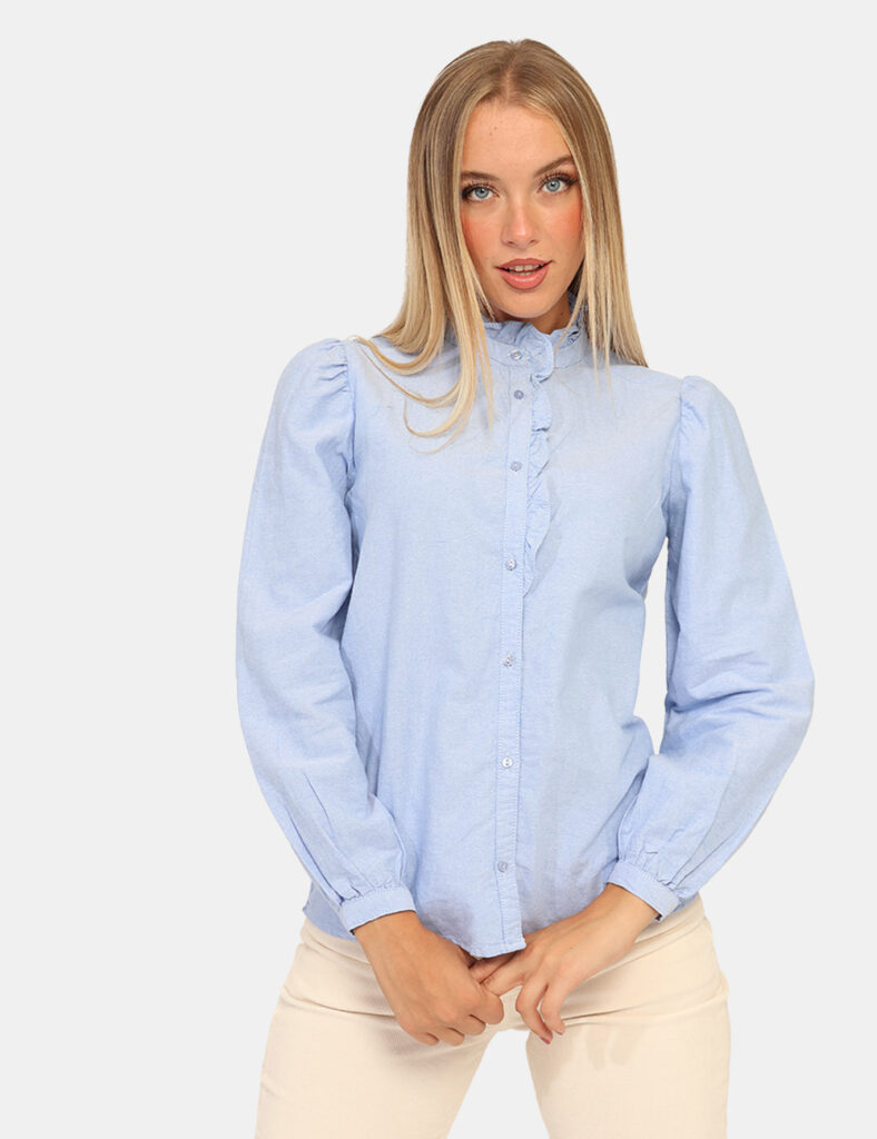 Abbigliamento donna scontato - Camicia Pepe Jeans Azzurro