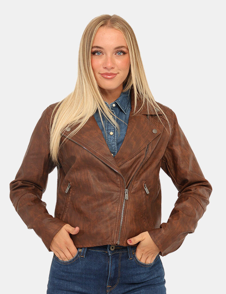 Abbigliamento donna scontato - Giacca Pepe Jeans Marrone
