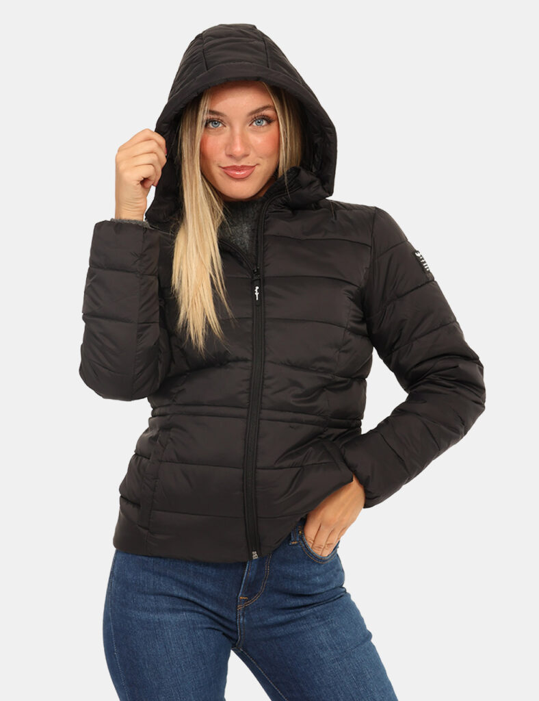 Abbigliamento donna scontato - Piumino Pepe Jeans Nero