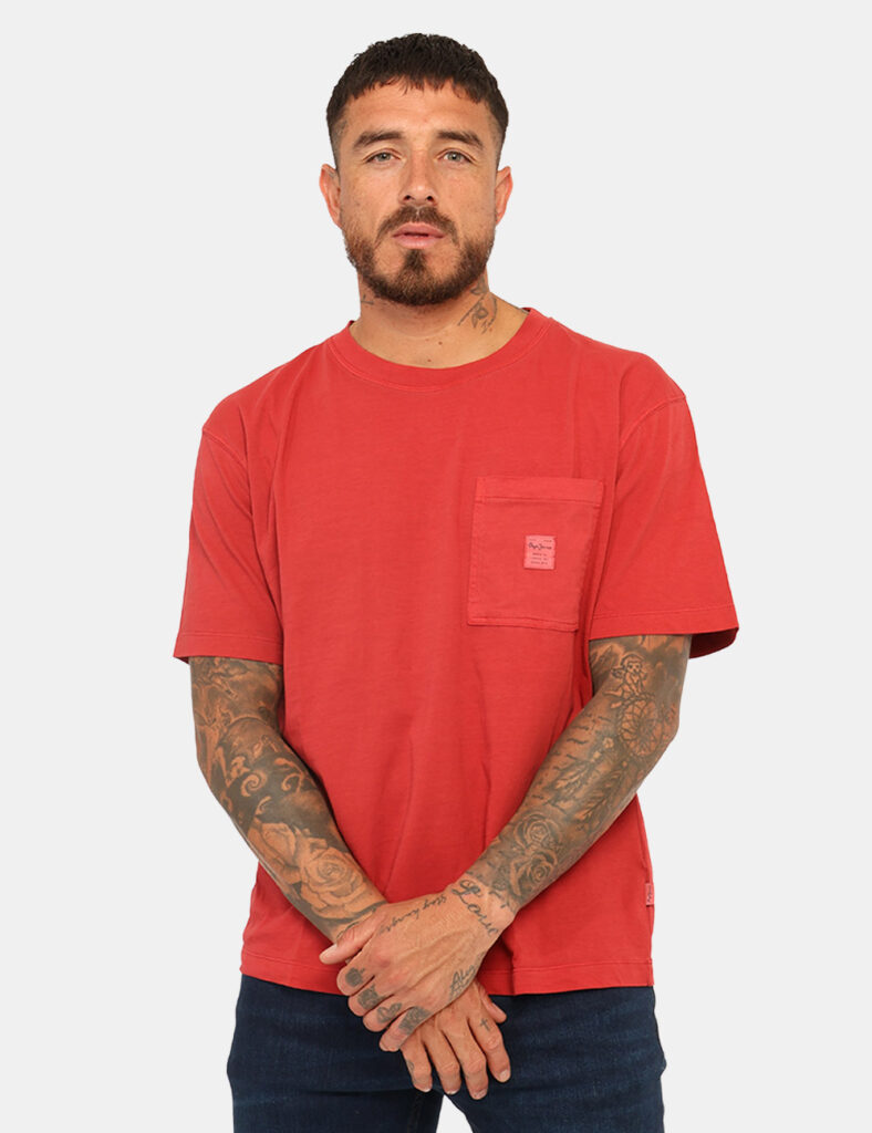 T-shirt Pepe Jeans Rosso