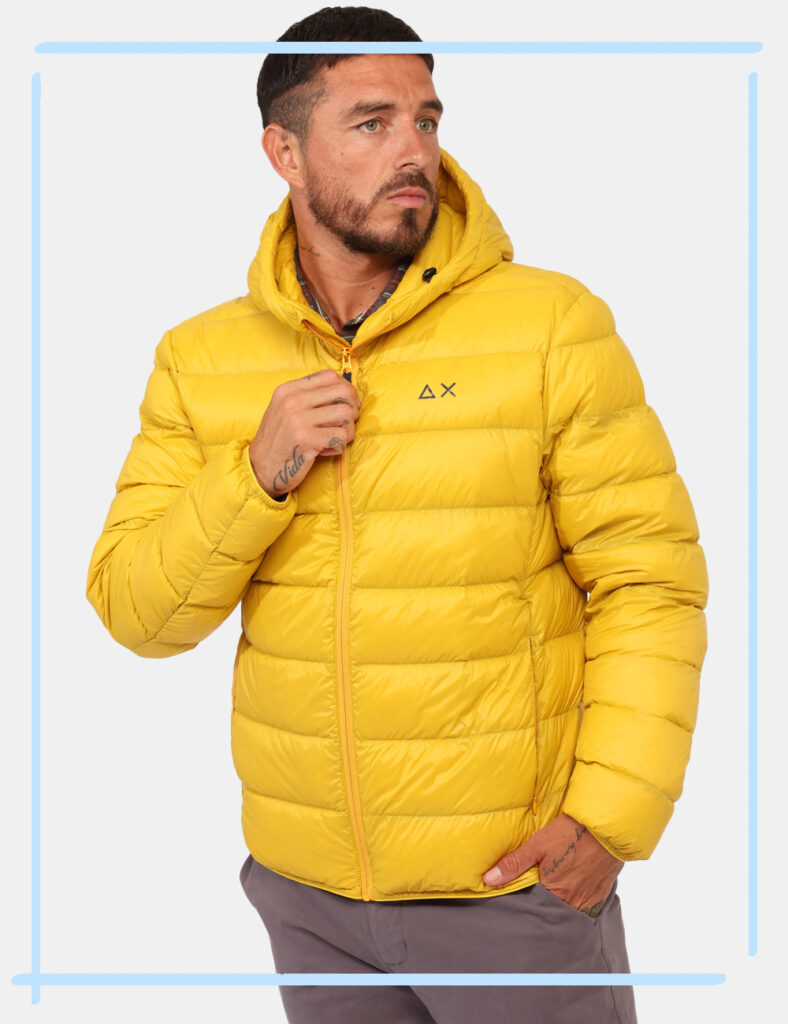 Piumino Sun68 Giallo Taglia L