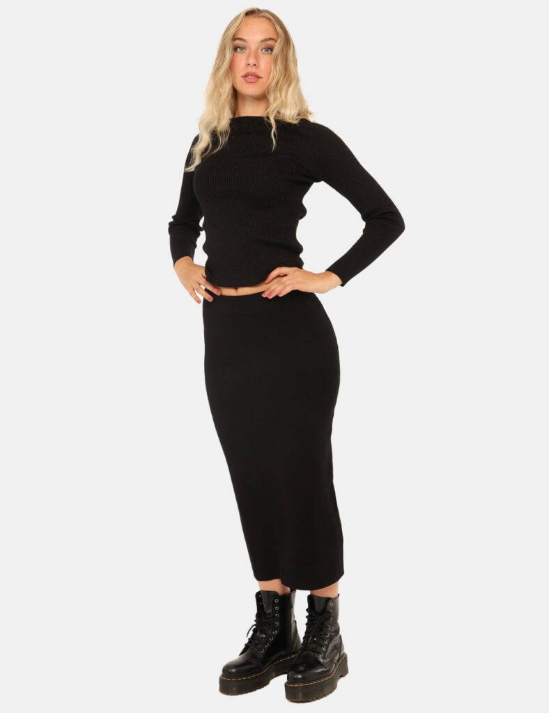 Abbigliamento donna scontato - Gonna Rue De Clerie Nero