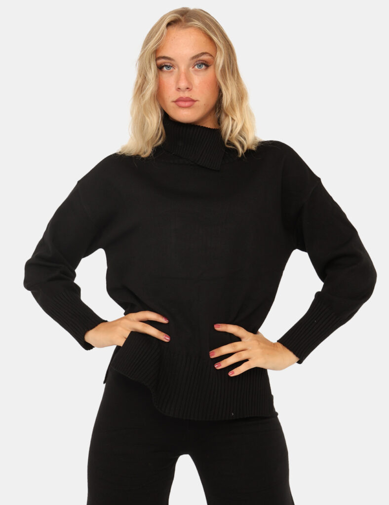 Abbigliamento donna scontato - Maglione Rue De Clerie Nero