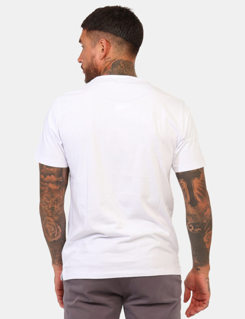 T-shirt Sun68 Bianco Taglia L