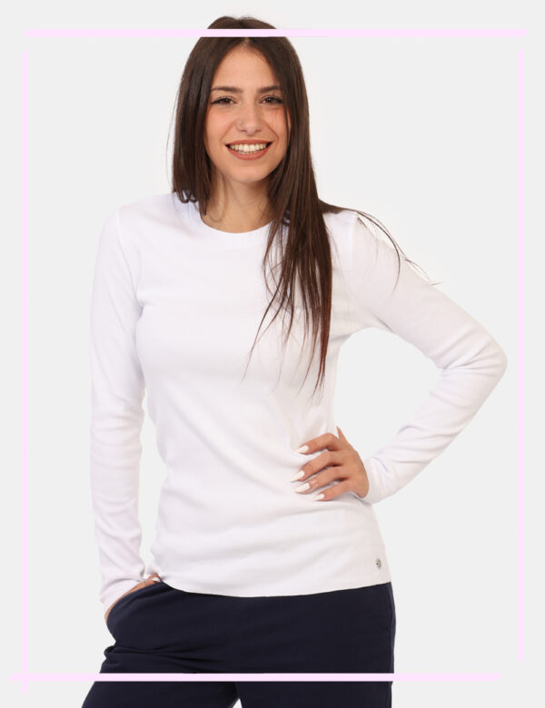 T-shirt Sun68 Bianco Taglia S - L’articolo appartiene al campionario esclusivo di stagione: pezzo unico.Cod. art. T45214 SU