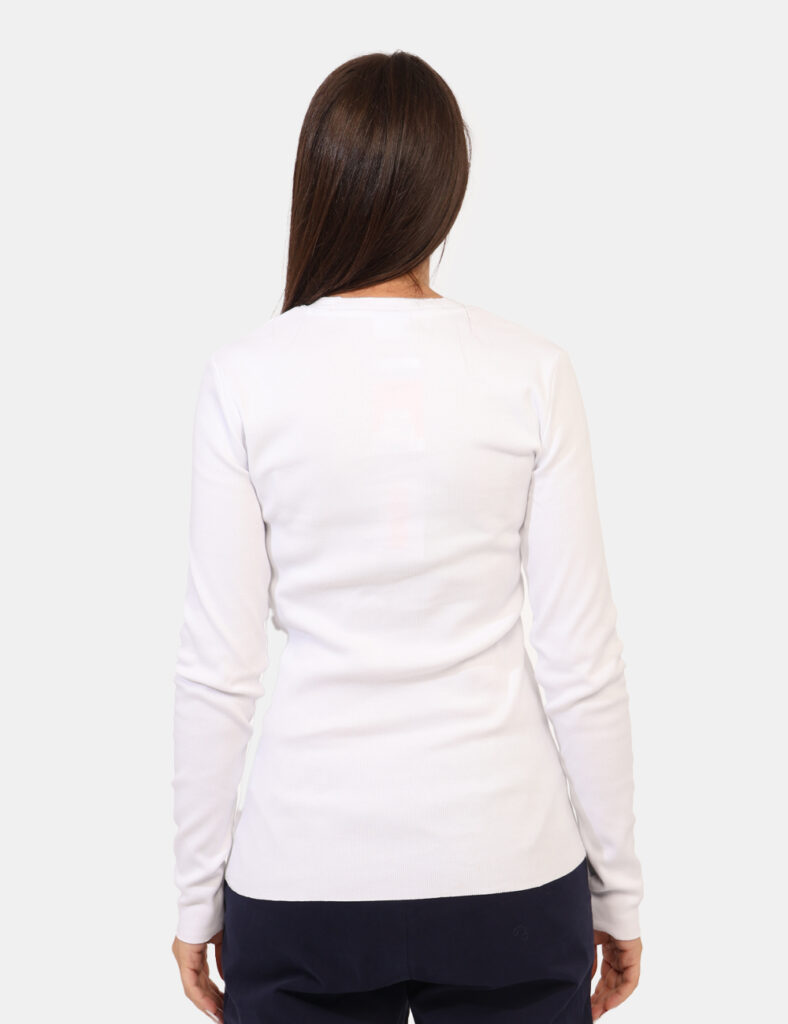 Abbigliamento donna scontato - T-shirt Sun68 Bianco Taglia S