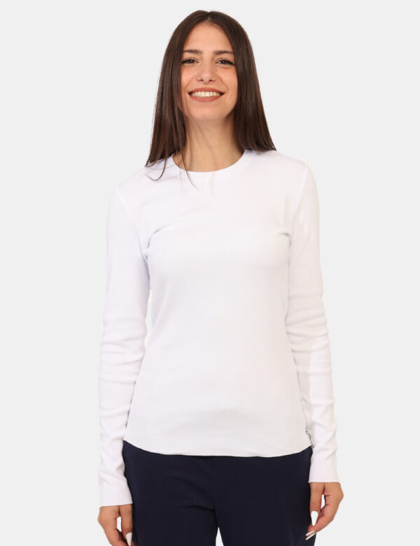 T-shirt Sun68 Bianco Taglia S - L’articolo appartiene al campionario esclusivo di stagione: pezzo unico.Cod. art. T45214 SU