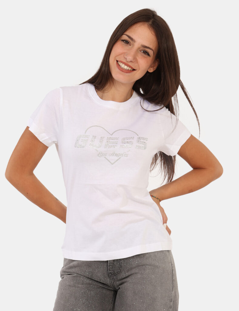 T-shirt Guess Bianco