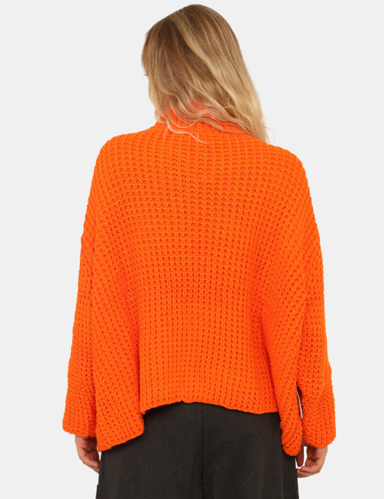 Maglione Via Delle Rose Arancione