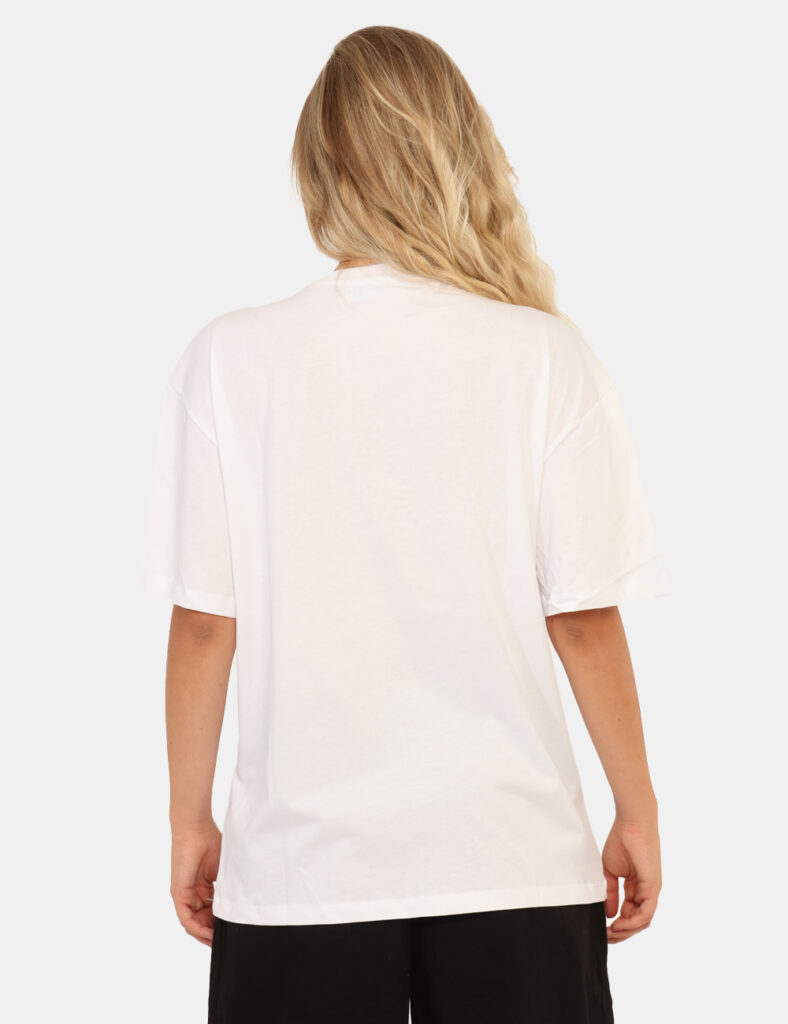 T-shirt Via Delle Rose Bianco