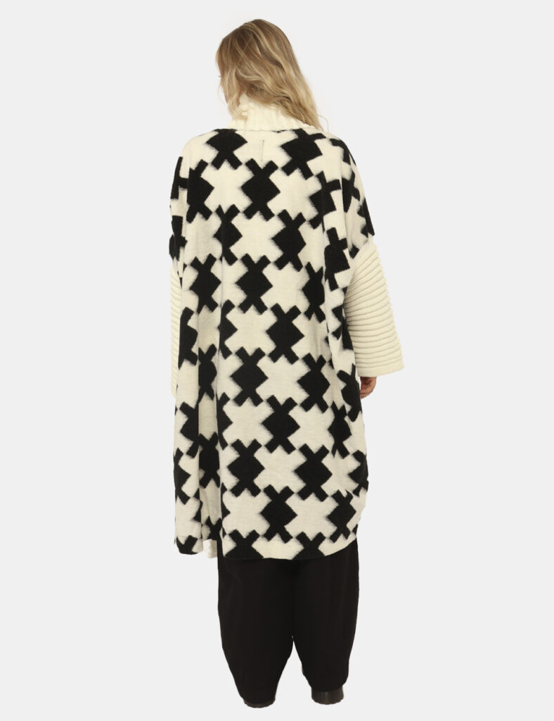 Cardigan Via Delle Rose Bianco