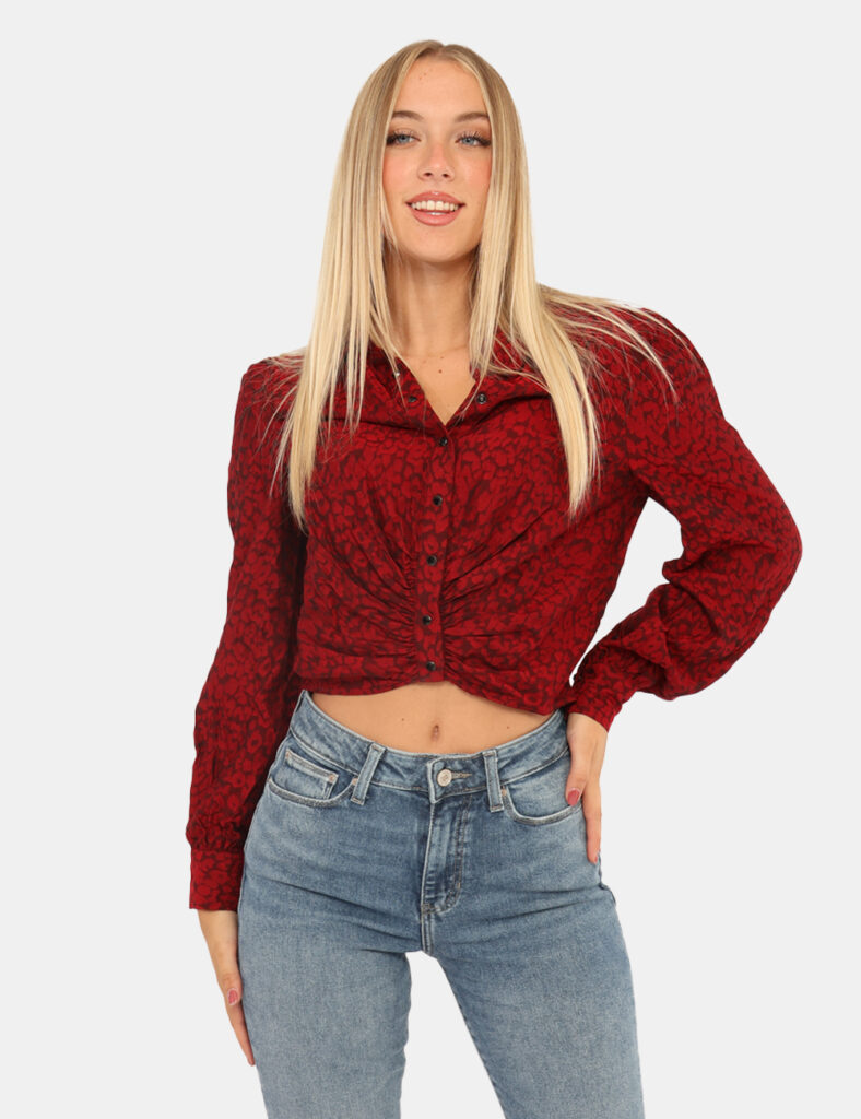 Abbigliamento donna scontato - Camicia Guess Rosso