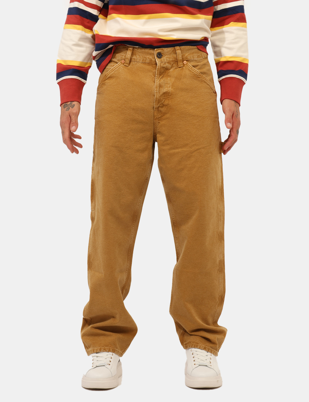 1000429-L-CA_BEIGE_AI25_7 Pantaloni Taglia 33 - L’articolo appartiene al campionario esclusivo di stagione: pezzo unico.Cod. art. 1000429 L CAVi ricor
