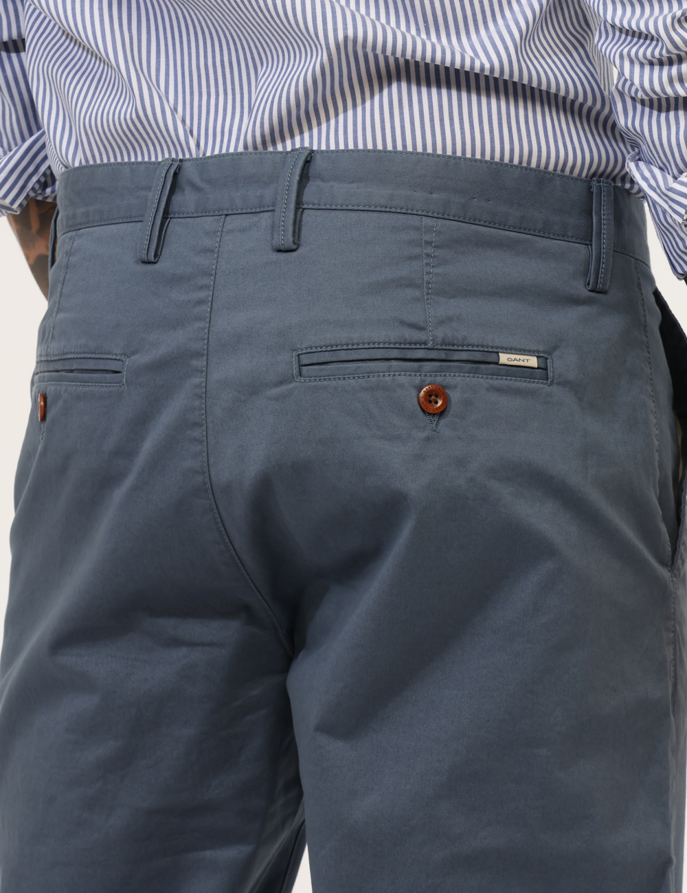 1505222-L-CA_AZZURRO_AI25_4 Pantalone Taglia 32 - L’articolo appartiene al campionario esclusivo di stagione: pezzo unico.Cod. art. 1505222 L CAVi ricor